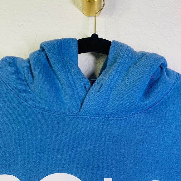 POLO Ralph Lauren Sweatshirt Hoodie 1992 Kangaroo Pocket Banded Cuffs Ribbed Hem - Picture 3 of 12